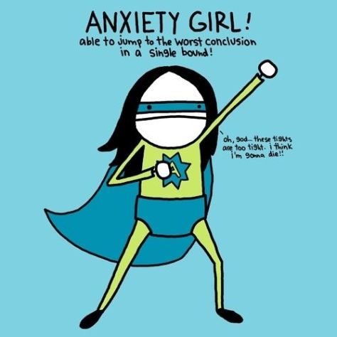 anxiety girl