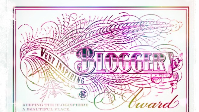 The Very Inspiring Blogger Award