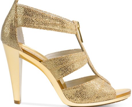 Colour me Friday – Sparkling Gold Shoes