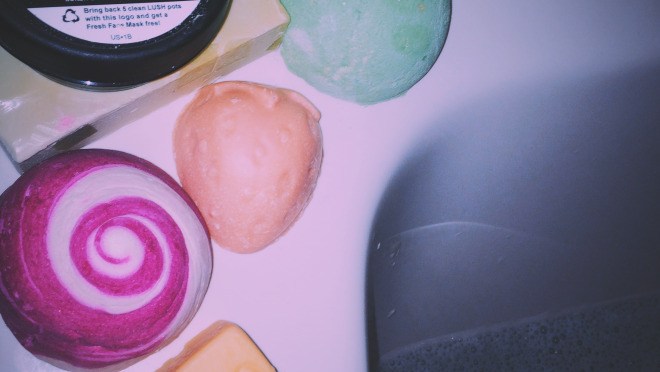 The Lust for Lush: Bickering about Bath Bombs