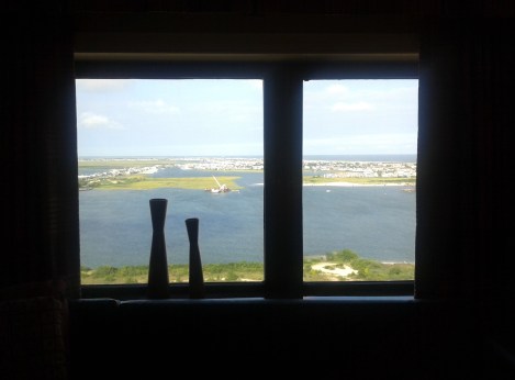 View from our room, Golden Nugget Hotel Casino, Atlantic City, NJ